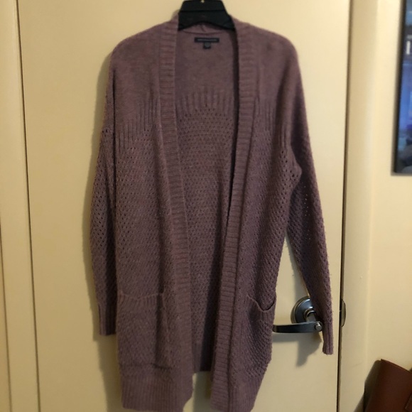American Eagle Outfitters Sweaters - American Eagle purple cardigan